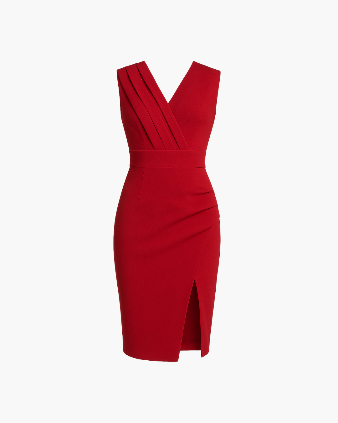 Elegancka Plisowana Sukienka Bodycon